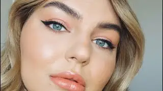 Monochromatic Soft Peachy Tones | Valentines Day Glam