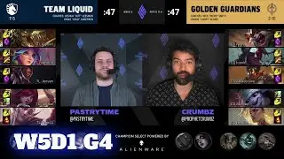 Team Liquid vs Golden Guardians | Week 5 Day 1 S11 LCS Spring 2021 | TL vs GG W5D1