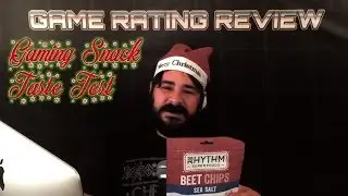 Healthy Gaming Food Taste Test #4 (Human and Cat) Beet Chips!!!