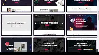 Anno - One Page Portfolio WordPress Theme one page creative Build Website
