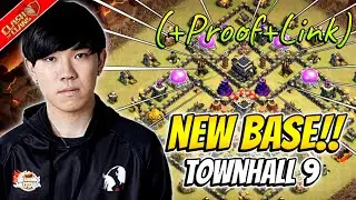 NEW BASE DESIGN*Th9 war base with 3 attack replay Proof | Clash of Clans