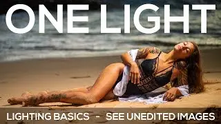 One Light Beach Bikini Photoshoot | Maui Edition