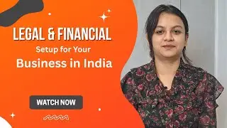 Legal & Financial Setup for Your Business in India #businessgrowth