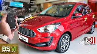 Ford Figo BS6 2020 года | Вторая топовая модель | Прайс-лист на дорожную версию | Пробег | Интерьер | Особенности | Технические характеристики