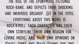 Daisy Jones & the Six  Novel Review || Link in the description