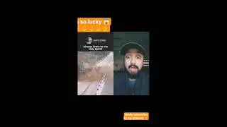 he is so lucky 😱#lucky #car #nature #shorts #shortvideo #viral #viralvideo #youtube #naturevideo