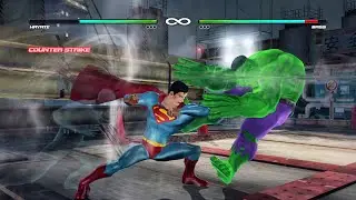 SUPERMAN VS HULK (DOA5 MOD)