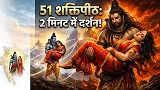 51 Shakti Peeth Darshan with Location, Name and Body Part Sirf 2 Minute Mein | Full Story