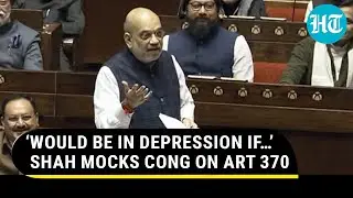 Amit Shah Roasts Cong After SC's Art 370 Verdict; ‘Wouldn’t Attend Parl For A Month If…’ | Watch