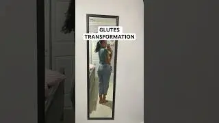 My glute transformation! 🍑🫶🏾 #gymgirl #transformation #glutes #weightloss #glutegrowth