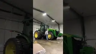 Washing up the 8235 #farming #coldseason #powerwashing #timelapse #explore #new