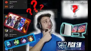 Worlds 2020 Pick'Em Predictions - Quarterfinals / Knockout Stages (League of Legends)