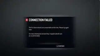 FOR HONOR: Unable To Connect to Servers..Just Another Day?