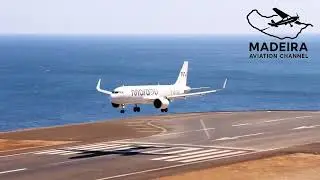 PHENOMENAL LANDING OF MARABU FACING CROSSWINDS MADEIRA AIRPORT #aviation #jetworld #airplane #b787 