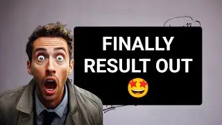 📢📢 Shocking 😳 RESULT OUT 🤩🤩