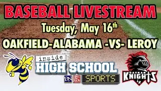 Oakfield-Alabama vs. Le Roy | SECTION V BASEBALL 2023