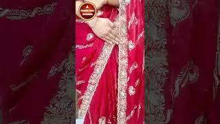 FANCY PINK SAREE  #partywearsaree  #saree #video #fashion #onlineshopping