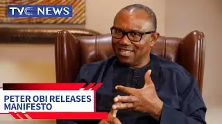 (Watch) Peter Obi Unveils Manifesto Ahead 2023 Election