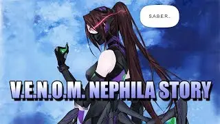 THE STORY BEHIND HANABI'S V.E.N.O.M. NEPHILA SKIN 🕷️ MOBILE LEGENDS COMICS