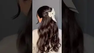 Cute Easy Winter Hairstyle ❄️🤍 #hairstyle #winter #tutorial #hairtok #explorepage