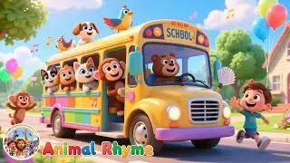 Wheels on the Animal Bus | Jack’s Viral Jungle Ride | Nursery Songs