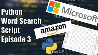 How to code a word search Algorithm/Script   -Episode 3 (Final Episode)