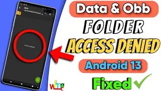 Data & Obb Folder Not Opening In Android 11+ Problem Fixed||2023||WhatIsTech