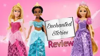 Обзор кукол Mattel Enchanted Stories: Аврора, Жасмин и Рапунцель 💤🐅🦎❤️