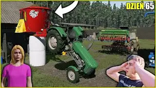 CO TA WIKLA NAROBIŁA😂 ROBIMY PORZĄDKI Z MASZYNAMI😍┃ZAGUBIENI W LESIE 🔥 DZIEŃ ➡65┃FS 22