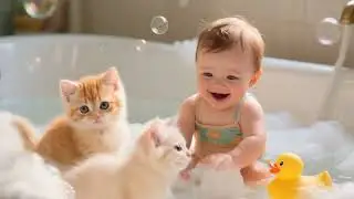 &iexcl;Los gatitos m&aacute;s adorables del mundo! 🐱🎈 Canci&oacute;n infantil para cantar, re&iacute;r y so&ntilde;ar 🎵