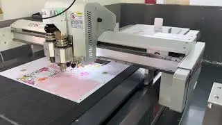 Video of the TPS S2 6090 digital cutter in actual production at customer's site #digitalcutter