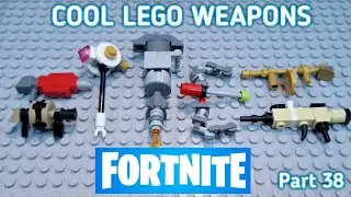 COOL LEGO WEAPONS you can build for your minifigures - Pt 38 (FORTNITE WEAPONS)