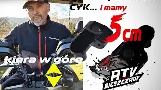 Łapy w g&oacute;rę - Podwyższenie kierownicy quada na przykladzie SEGWAY AT5  🛠