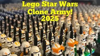 Lego Star Wars 2025 Clone Army! (1700 Minifigures) Every Clone Trooper, Customs, & More!
