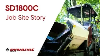 SD1800C City Paver - Dynapac Job Site Story