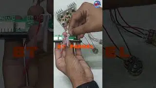 Part - 1 | 2.1 Home Theater Circuit Board Wiring | Bluetooth Panel And Tone Connection | TDA2030