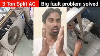 Split AC Big Fault problem solve || Excel Cool || Full explaine in hindi.