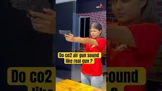Do co2 air gun sound like real gun ? #airguninindia #airgun #co2airgun #p226 #sigsauerindia #shorts