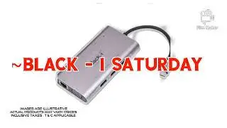 BlacK - i Saturday | D Series and More | Computer Accessories | Blackcat India Bengaluru