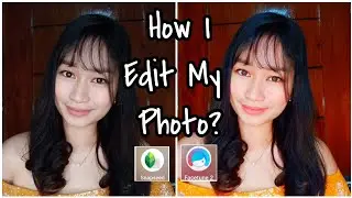 HOW I EDIT MY SELFIE PHOTOS? Snapseed Tutorial & Facetune | Edizza Joyce