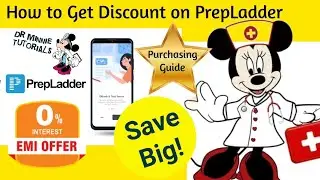 Discount Coupon of PrepLadder & its Applying Tutorial-Dr Minnie