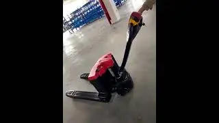 Santsai electric power pallet jack work display