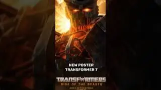 New poster transformer 7 and Predacon insignia😮 #edit #transformers #shorts