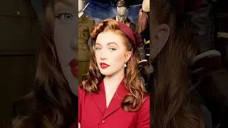 1940s Victory Roll Hair Tutorial &hearts;️ Love this classic hairstyle! #vintagestyle #hairstyle #hair