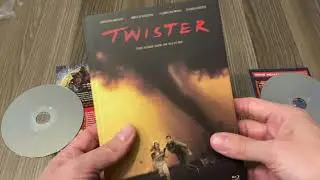 🌪 NEW Twister Remastered Mediabook Edition Turbine Medien Germany (2x Blu-ray, Dolby Atmos/Auro 3D)