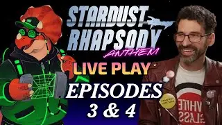 [Live Play] Stardust Rhapsody: Anthem Eps. 3-4 | Sci-Fi D&D | Monthly All-Day Campaign