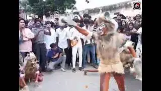 Bilaspur mohharam 9 tarikh Sher dance 2025🦁🦁 Raja and group ....