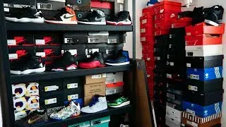 HUGE SNEAKER COLLECTION PREVIEW- JASONTANGTV