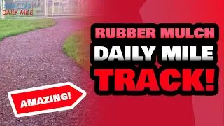 Rubber Mulch Daily Mile Track Specialists Near Me | Schools Daily Mile