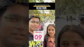 My Students Reaction after nift exam 2025 #niftexamreaction #nift2025 #niftexam #nift